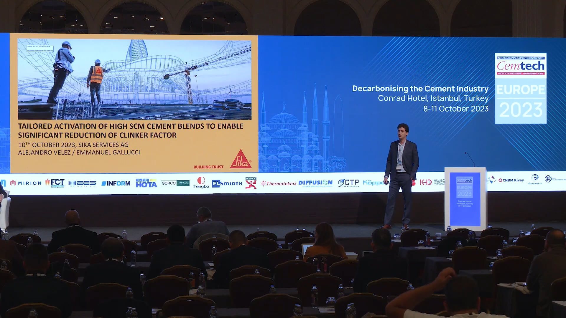 1- Alejandro Velez, Sika Services AG (Switzerland)