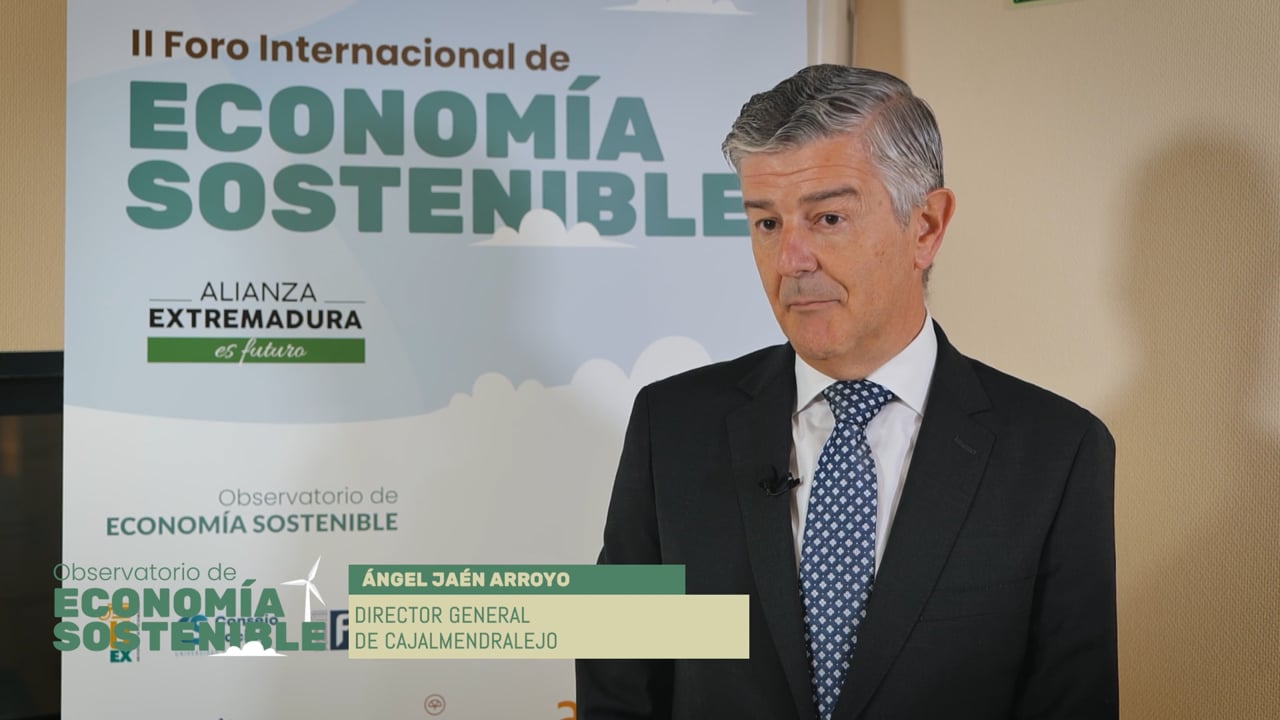 II Foro Internacional de Economía Sostenible - Ángel Jaén Arroyo (Dir. Gral. Cajalmendralejo)