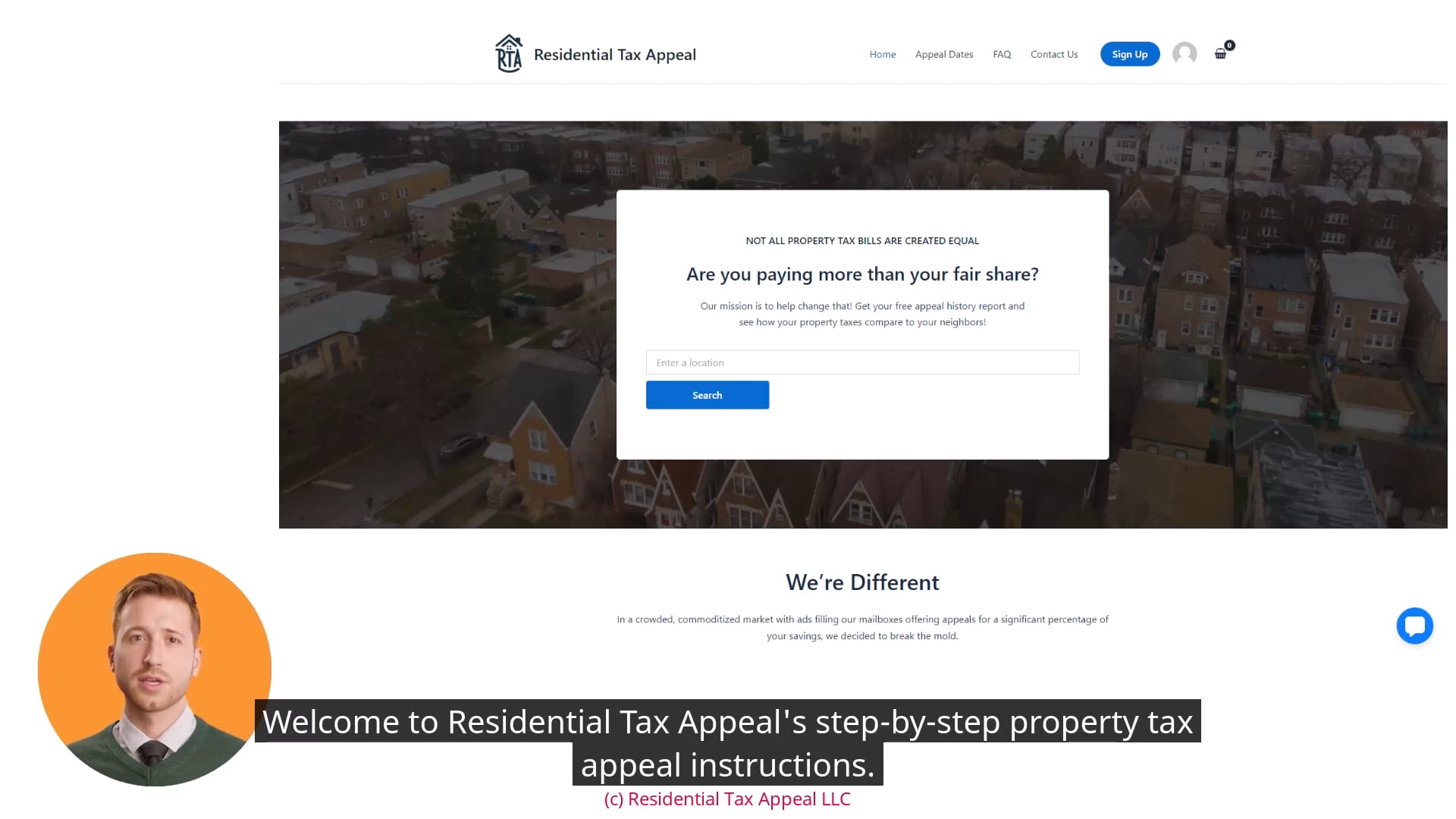 RTA / Cook County Property Tax Appeal Filing Instructions On Vimeo