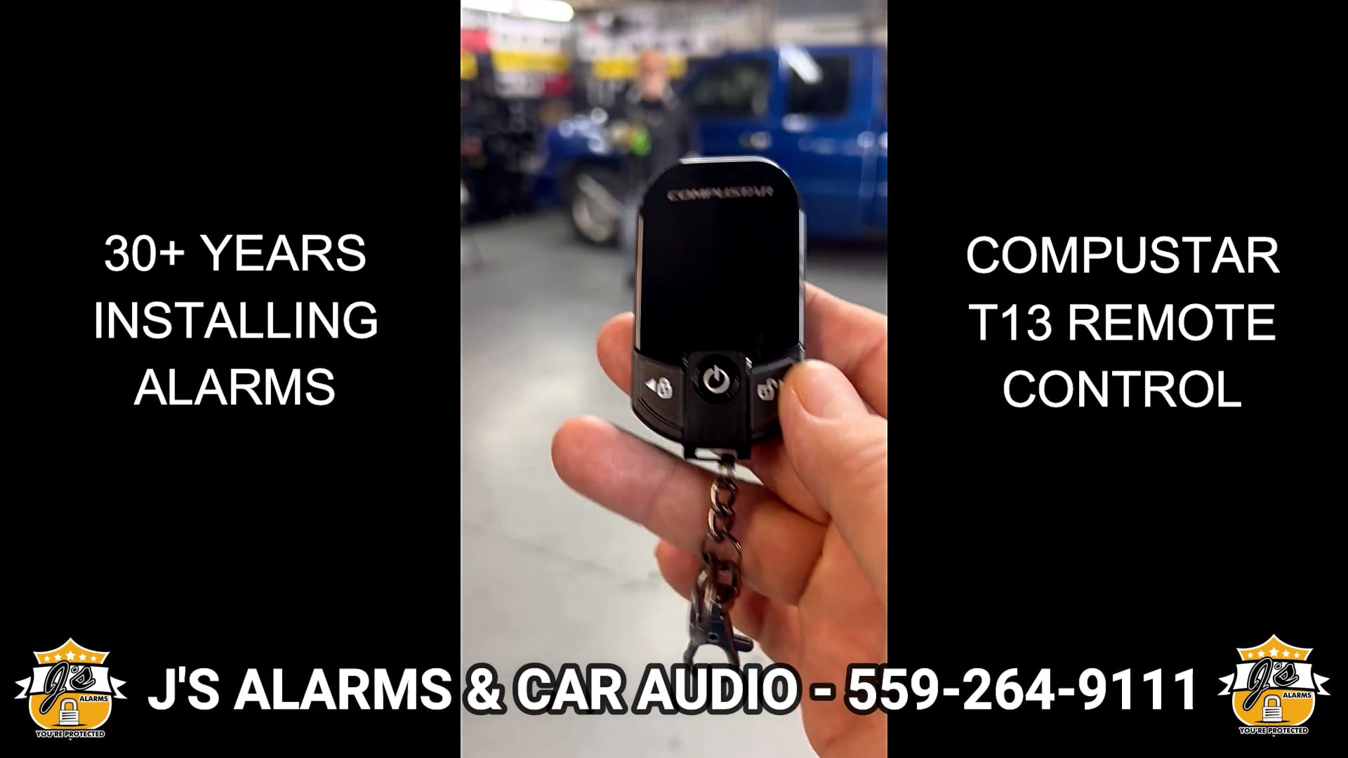 J's Alarms & Car Audio Car Alarm Installation Fresno, California