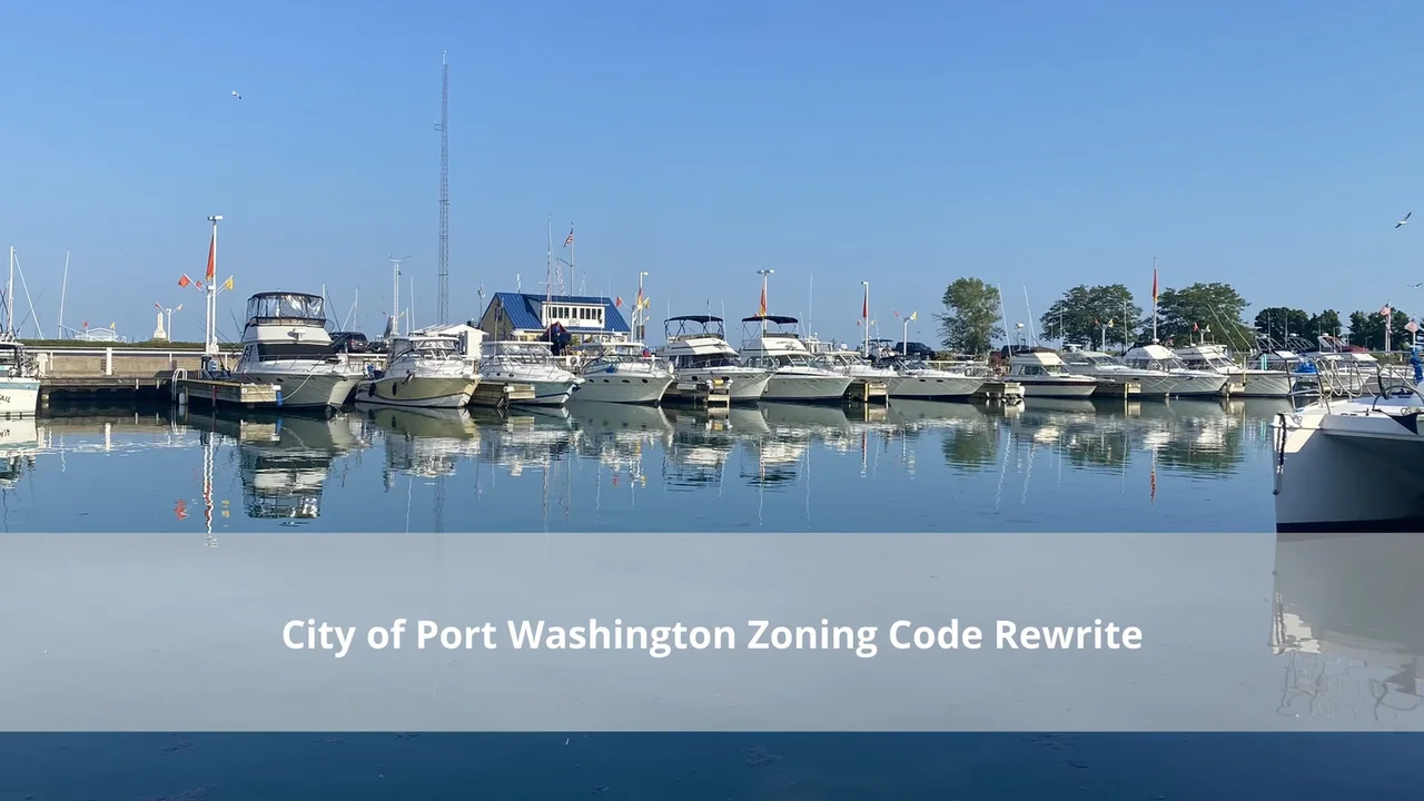 The City of Port Washington Zoning Code Announcement on Vimeo