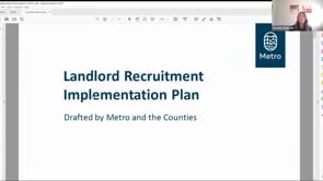 Supportive Housing Services Oversight Committee meeting April 22nd, 2024 on Vimeo