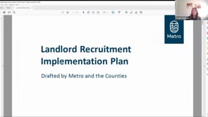 Supportive Housing Services Oversight Committee meeting April 22nd, 2024 on Vimeo