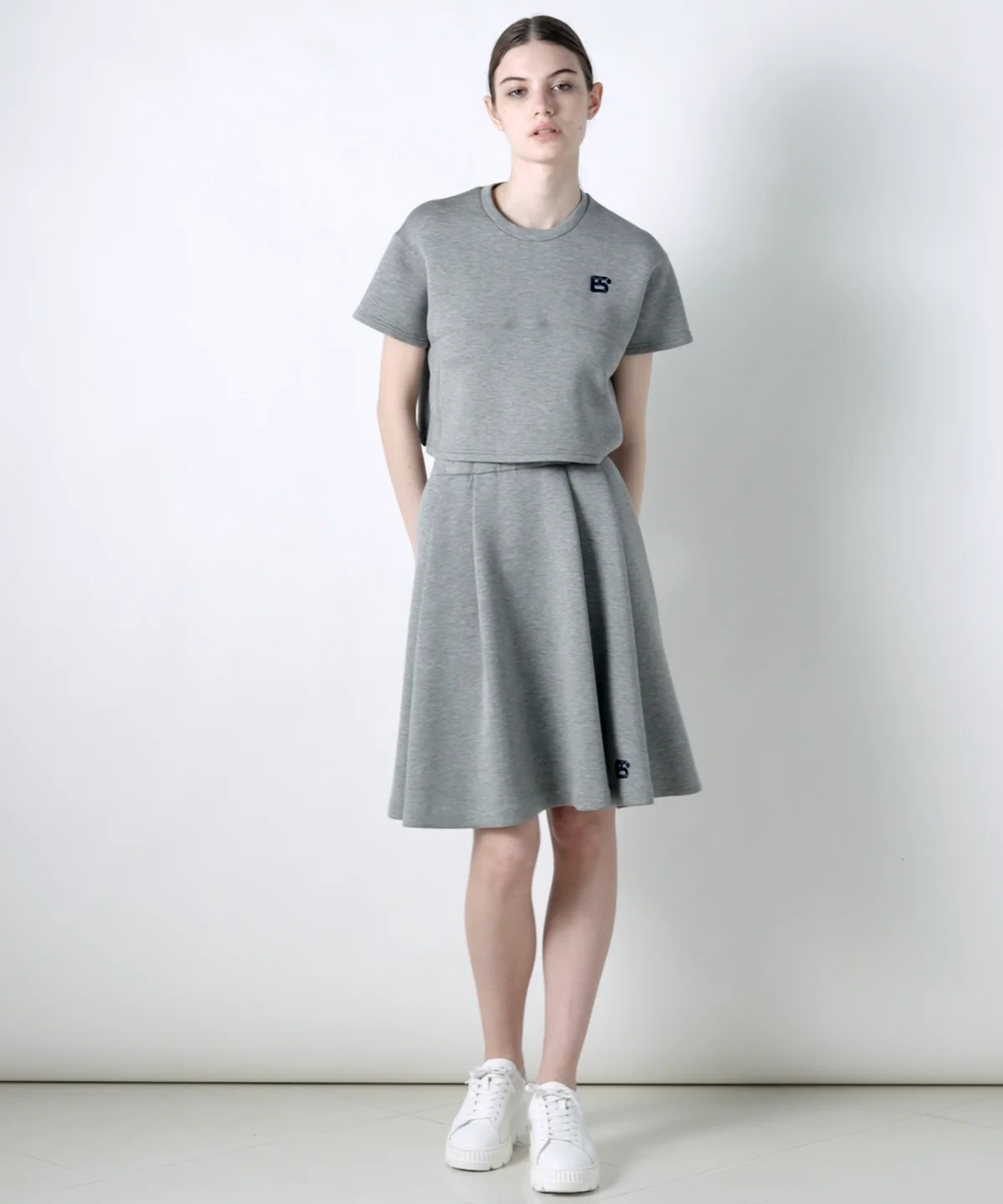 BLACK FRIDAY対象】ESSENTIAL / ダンボールフレアスカート ESSENTIAL