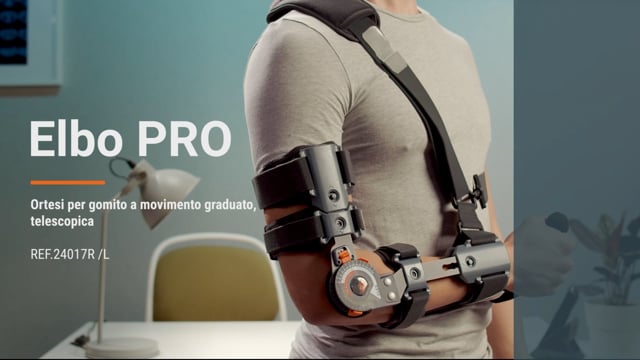 Elbo PRO - Ortesi per gomito a movimento graduato, telescopica