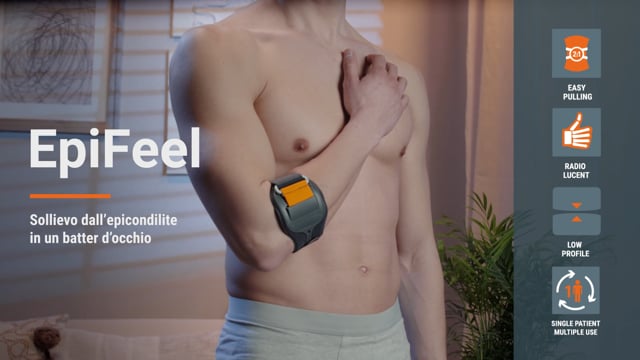 Epifeel - Cinturino per epicondilite con pressore
