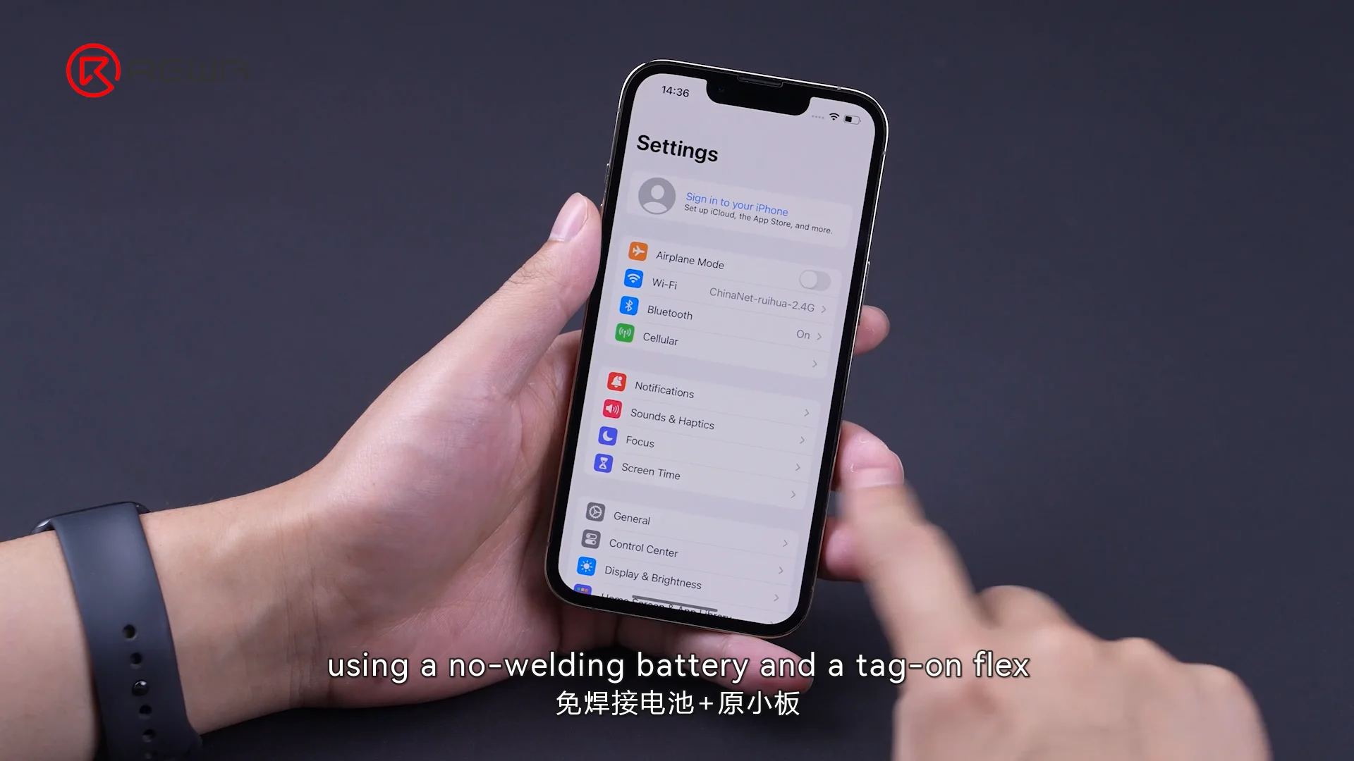 iPhone 13 Standard Capacity Battery Replacement (NO Welding Required)
