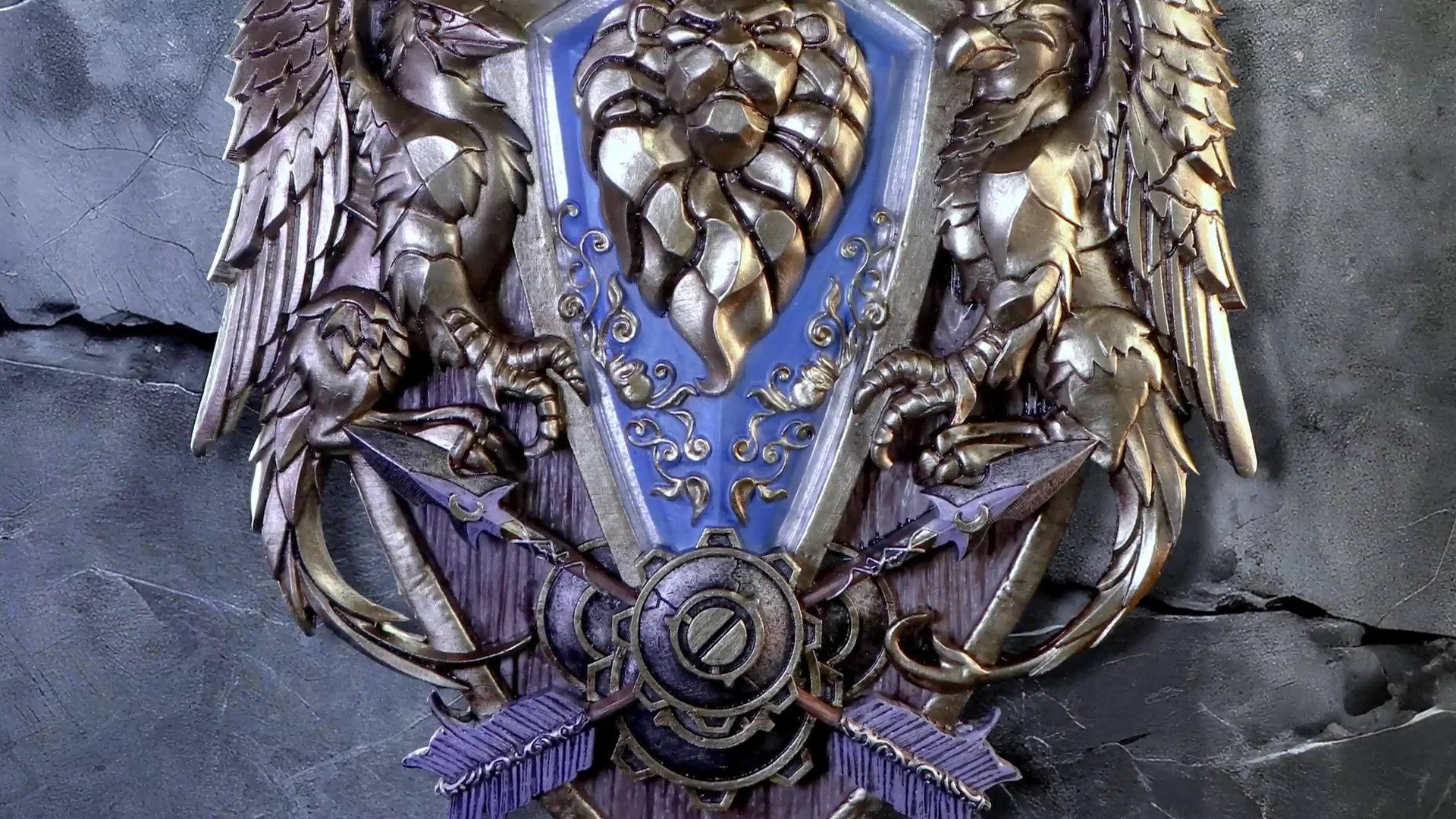 B6625B24 | World of Warcraft Alliance Wall Plaque | Nemesis Now, image size:1920x1080