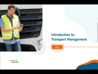 Module 01: Introduction to Transport Management