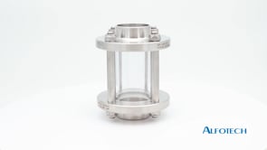 In-Line sight glass, weld on, DIN