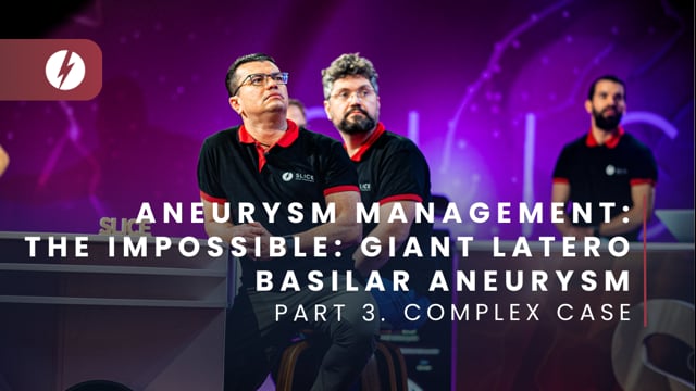 Aneurysm management: The impossible :Giant latero basilar aneurysm