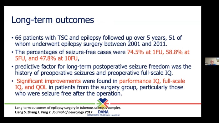 Surgical Treatment in Epilepsy in Tuberous Sclerosis Complex (TSC)