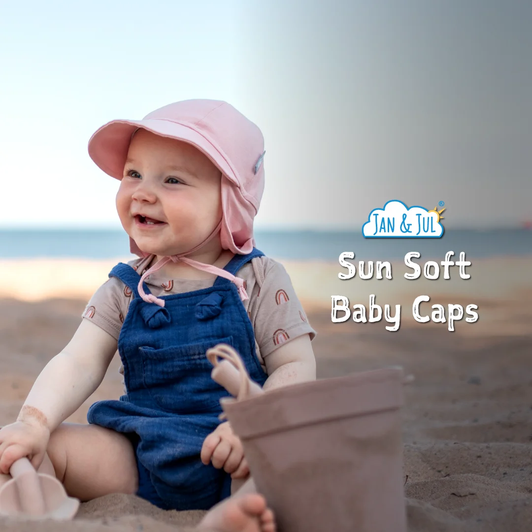 Jan & Jul Sun Soft Baby Cap - Stormy Blue Jan & Jul Sun Soft Baby Cap - Stormy Blue