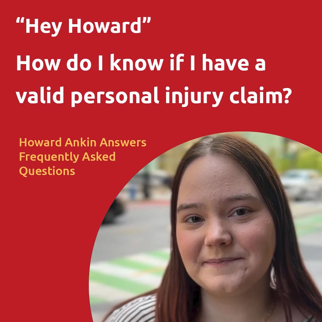 Hey Howard_How do I know if I have a valid personal injury claim on Vimeo