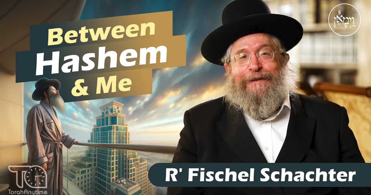 R' Fischel Schachter | Vayimaen (וימאן) - Between Hashem & Me (Sefiras ...