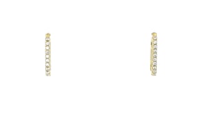 Italian 1.40 ct. t.w. CZ Jewelry Set Three Pairs of Earrings in 18kt Gold Over Sterling