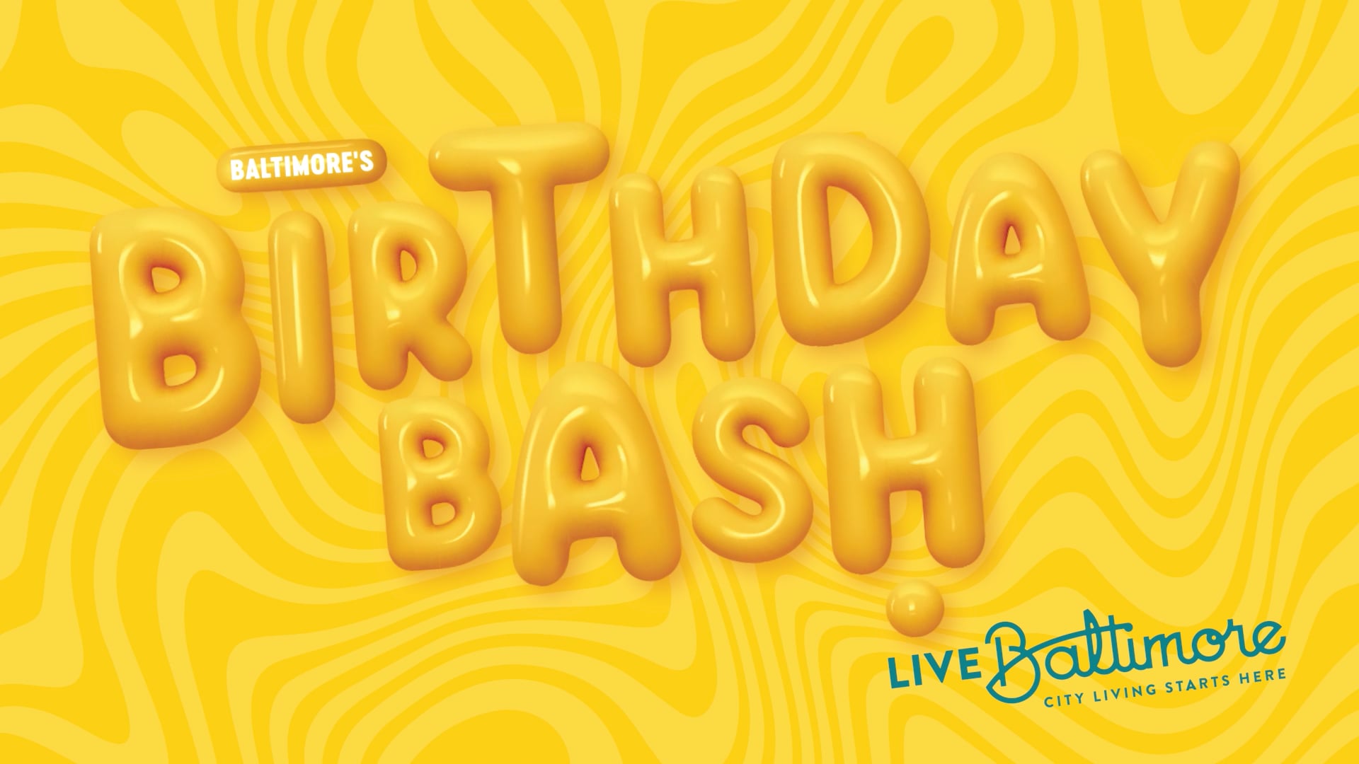 LIVE Baltimore Birthday Bash 2024 Promo