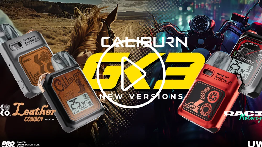 NEW ARRIVAL! CALIBURN GK3 POD SYSTEM