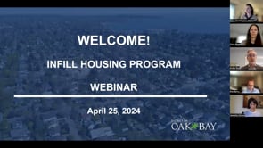 Infill Housing Program Webinar | April 25, 2024