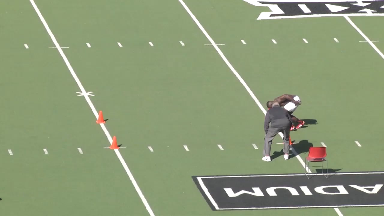 Watch micah awe's 40 Yard Dash: 4.42 seconds