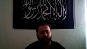 إعلان النقيب علي شاكرجي التوقيع على ميثاق العمل لإقامة الخلافة