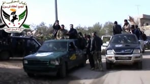 تجهز عناصر لواء فرسان الجبل التابع لتجمع أحفاد الرسول للتوجه الى حارم