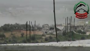 استهداف حاجز حيش بواسطة قذائف الهاون وصواريخ محلية الصنع من قبل كتيبة أحرار المستقبل