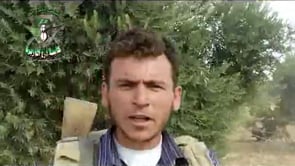 اغتنام دبابة في حاجز المقالع في مدينة معرة النعمان من قبل كتيبة درع الجزيرة