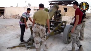 قصف على قوات النظام المتمركزة  في معسكري وادي الضيف والحامدية من قبل لواء شهداء معرة النعمان