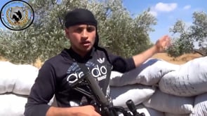 استهداف حاجز المفطرة في ريف درعا بواسطة رشاش دوشكا من قبل فرقة العشائر