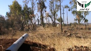 رصد لاستهداف مقرات قوات النظام داخل تل الزعتر في درعا من قبل فرقة العشائر