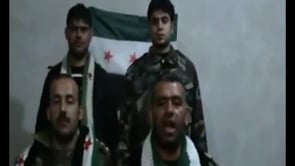 انشقاق الرائد أنس عبد الكريم ابراهيم من مرتبات الفرقة الرابعة دبابات اللواء 138 ميكا مع عدد من الضباط وانضمامهم إلى كتيبة قذائف الحق في إدلب