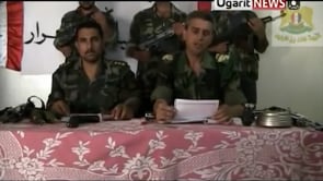 انشقاق الرائد عبد الرحمن الشيخ علي و النقيب عبد الله بحبوح من مرتبات الفرقة التاسعة وانضمامهم إلى كتيبة خالد بن الوليد في حمص