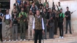 انشقاق الملازم أول أحمد محمد محمود من مرتبات الفرقة 11 وإعلانه تشكيل كتيبة شهداء أحد التابعة إلى لواء ذي قار في الشمال السوري