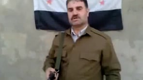 انشقاق المساعد أول أحمد ياسين من مرتبات الشرطة العسكرية في إدلب وانضمامه إلى الجيش السوري الحر