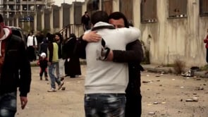 موال بعنوان عندي لأجل فراقكم آلام في حمص حي الوعر لنزار أبو أيمن