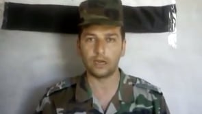 الرسالة الكاملة لانشقاق النقيب ابراهيم منير مجبور من مرتبات الفرقة 14 قوات خاصة الفوج 556 قائد سرية مدفعية صاروخية6