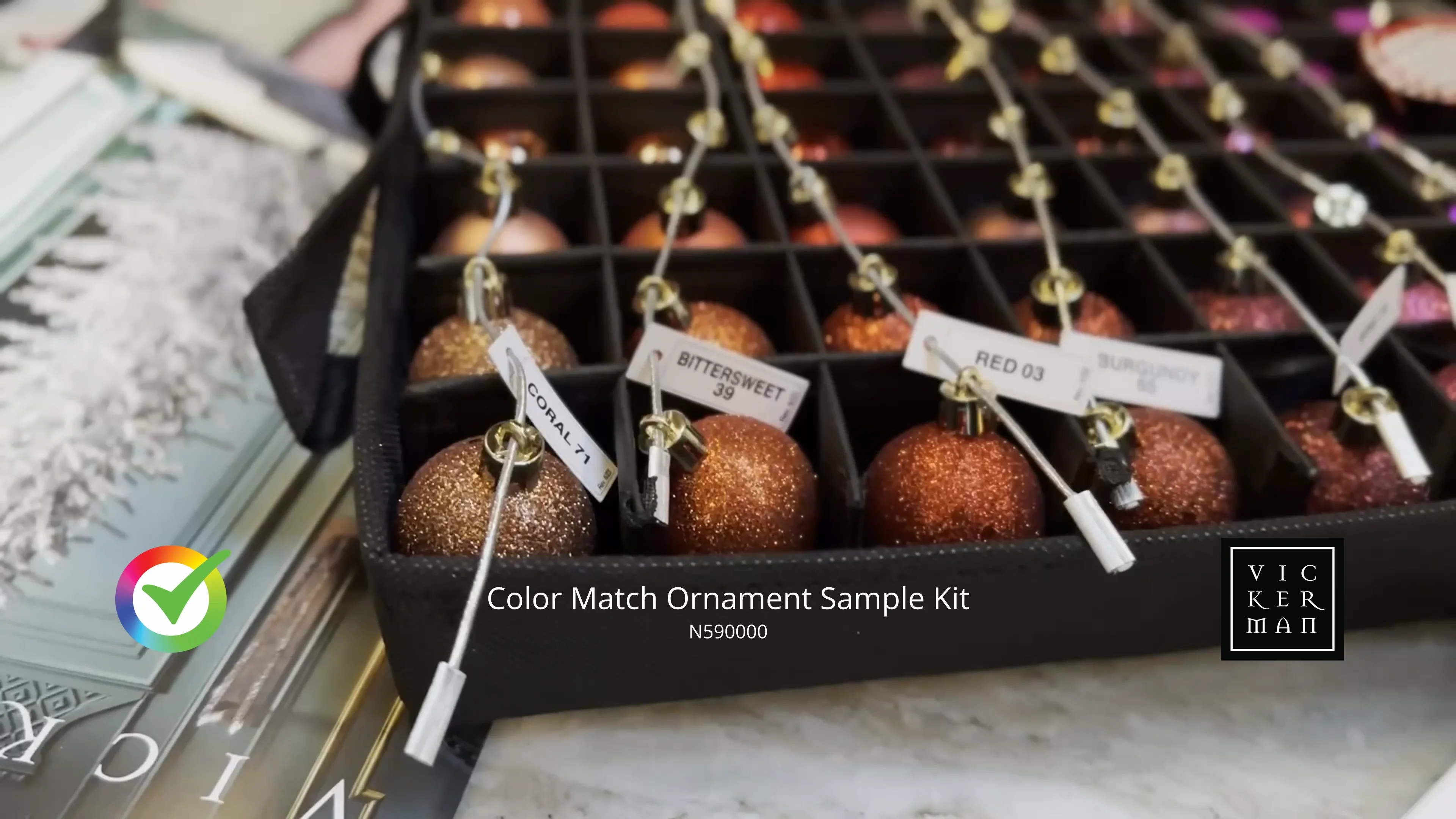 Vickerman's Color Reference Ornament Kit on Vimeo