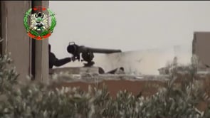 استهداف تحصينات قوات النظام في كتيبة السهوة في ريف درعا بواسطة مدفع بي 10 من قبل لواء صقر حوران