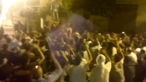 مظاهرة مسائية بقيادة الساروت في حي البياضة في مدينة حمص