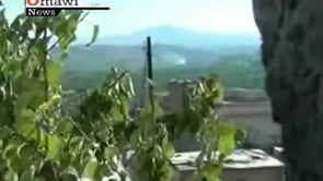 رصد احتراق دبابة لقوات النظام على طريق الرامي في جبل الزاوية  بعد استهدافها من قبل كتيبة التحرير