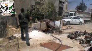 البدء باقتحام أحد الحواجز ضمن معركة التوحيد في اريحا وجبل الأربعين