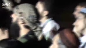 مظاهرة مسائية وعراضة حمصية بقيادة الساروت وأبو عبدو البشير وأبو سامر الحمصي في ريف حمص الشمالي