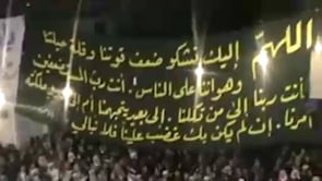 مظاهرة مسائية بقيادة الساروت ومحمد دلعوب والمنشد علوش في حي بابا عمرو في مدينة حمص