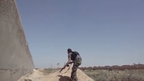 ضرب مطار دير الزور العسكري من قبل لواء درع الأمة