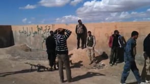 مرابطة لواء درع الأمة على مشارف كتيبة الصواريخ في مطار دير الزور العسكري