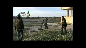 استهداف اللواء 38 بقذائف الهاون من قبل جبهة النصرة في بلدة صيدا في ريف درعا