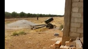 استهداف تجمعات قوات النظام في اللواء 52 في ريف درعا بواسطة راجمة صواريخ كاتيوشا من قبل كتيبة أجناد الله في الحراك