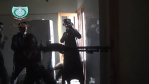 استهداف معاقل النظام بالدوشكا من قبل جيش درع الشمال في حي الرصافة في دير الزور