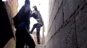 استهداف عناصر النظام المتمركزين في شارع البور سعيد بواسطة رشاش دوشكا من قبل جيش درع الشمال